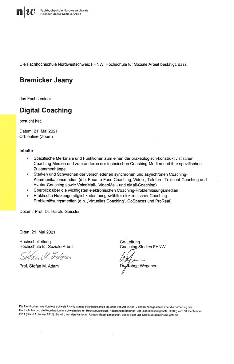 Digital Coaching